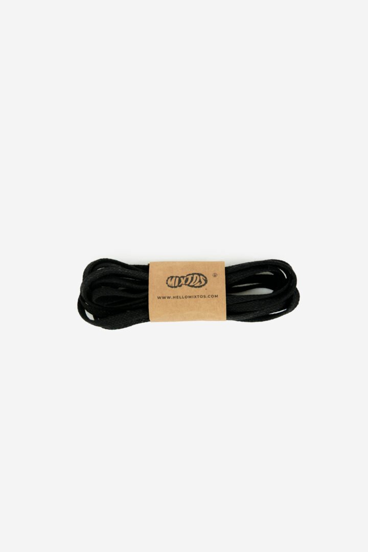Pack Cordones x 3 (Negro Reflectivo + amarillo alpino + encerados negros) - Imagen 2